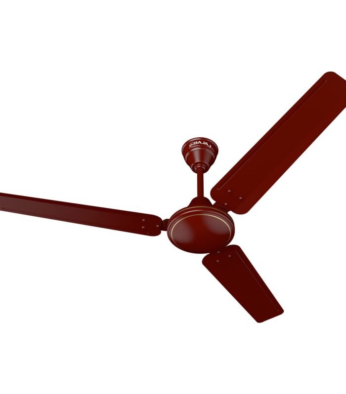 1200 MM (48") 1 Star Rated Ceiling Fans For Home | BEE Star Rated Energy Efficient Ceiling Fan | Rust Free Coating For Long Life | High Air Delivery | 2-Yr Warranty 【Brown】