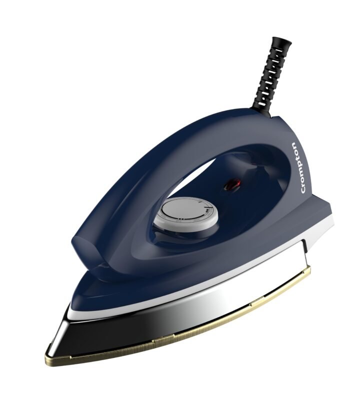 1250 Watt Blue Heavy weight Dry Iron with Golden American Heritage Coating, Large (ACGEI-RHINOPLUS)