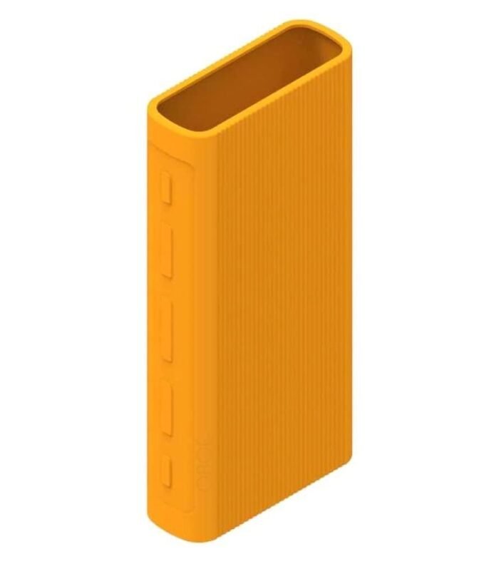 Pouch for Mi Power Bank 3i 20000 mAh Only (Silicone_C-Orange)