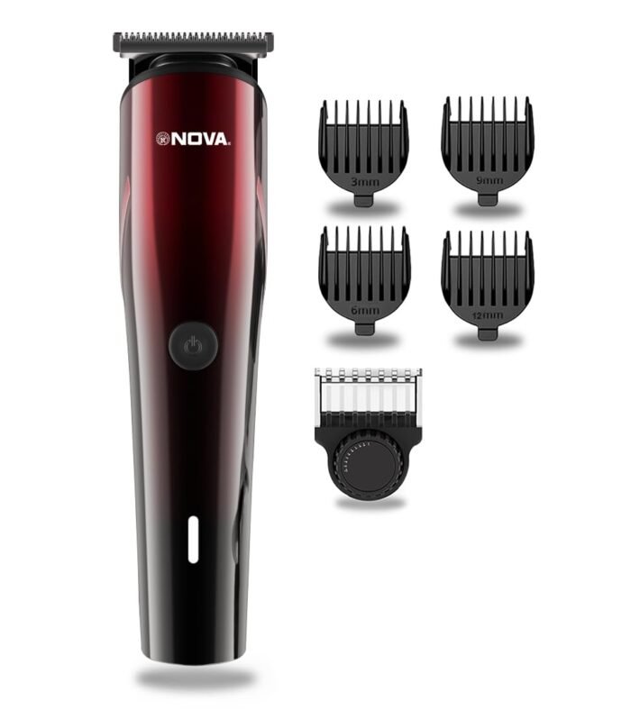 Trimmer 150 min Runtime 24 Length Settings (Red)
