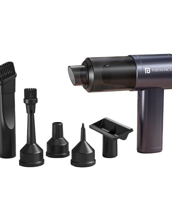 2-in-1 Vacuum Cleaner & Air Blower, 10000Pa Powerful Suction, Handheld Cordless Design, Rechargeable Battery, Brushless DC Motor, Low Noise, for Car, Home, Appliances Cleaning