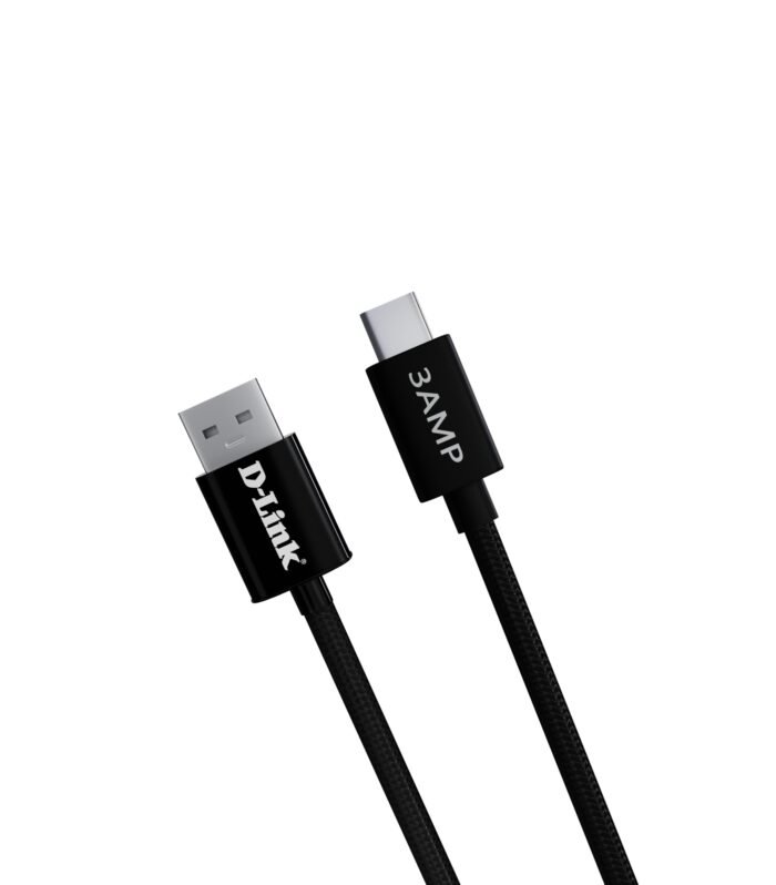 65W Fast Charging Type-A to Type-C Cable | 1.5m Nylon Braided | 3.0A Current | Metal Connector | Universal Compatibility for Smartphones, Tablets & Power Banks