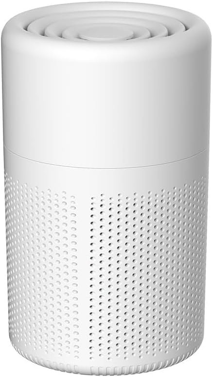 Small Air Purifiers for Bedroom Home with H13 HEPA Filters, Quiet HEPA Filter Cleaner with Aromatherapy for Better Sleep, Air Frenshener, Allergies, Dust, Pet Dander, Odour, Smoke, Office