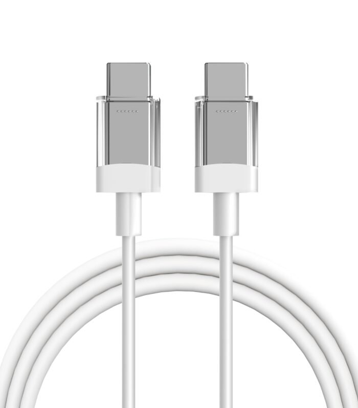 65W Charger Compatible With Nothing Original USB-C to USB-C Fast Charging Cable CMF Charger Cord for Smartphones, Compatible with Nothing Devices, Google Pixel, Samsung Galaxy, Devices (White)