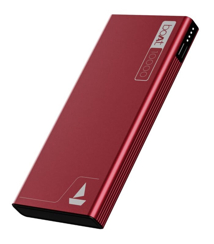 10000 mAh 22.5W Fast Charging Power Bank (2X Output Ports, Supports Android,iPhone,Tablets,Earbuds) (Martian Red)