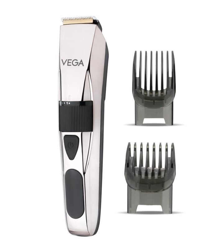 P3 Battery Powered Trimmer Men, USB C Type, 160 Mins Runtime & 40 Length Settings, 2 Beard Comb, Cord-Cordless Use, Hair Trimmer, Shaving Machine, 1 Yrs Warranty (Power Series P3 VHTH-27)