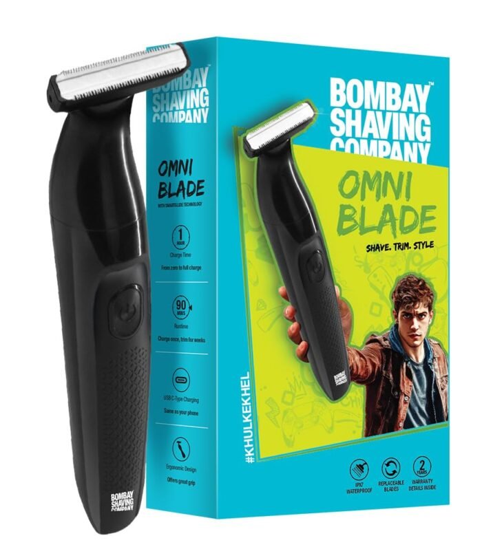 3-in-1 Beard and Body Trimmer For Men | Trim, Style, Shave | Type C Flash Charging | Multi Length Settings Comb, Detachable Blades | Gifts For Men