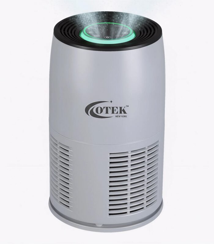 Air Purifier for Home | HEPA H13 & Activated Carbon Filter | UV-C Light | Ionizer |AQI Display| 280 sq.ft Coverage| Removes 99.9% Dust, Smoke, Viruses, Allergens | Timer | Sleep Mode | Grey