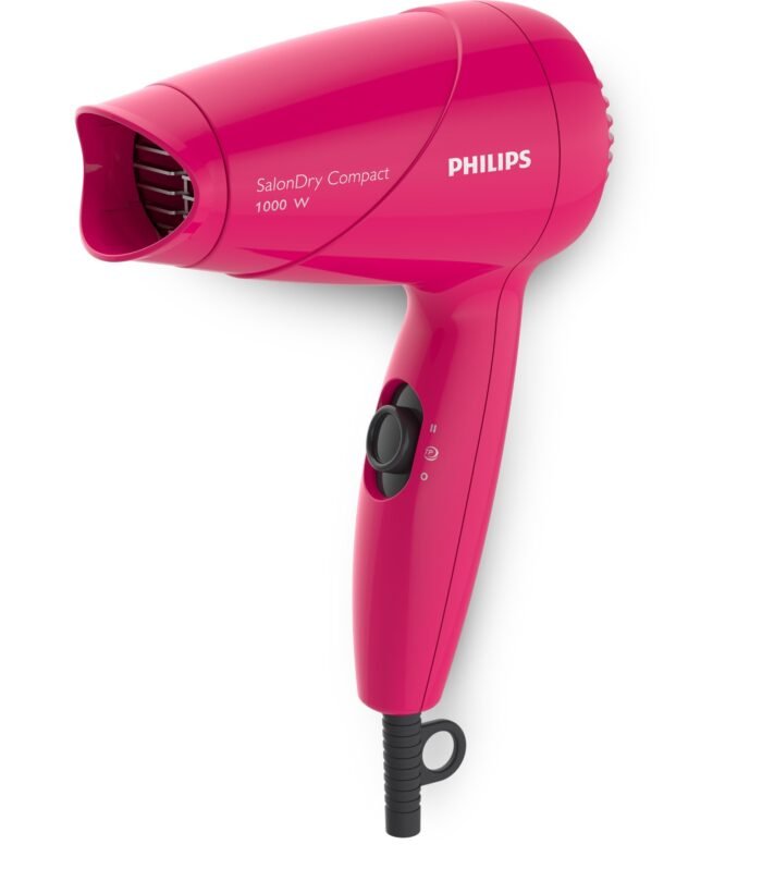 1000 Watts HP8143/00 Hair Dryer (Pink)