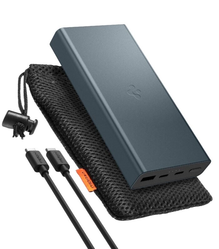 ArcPack 20000mAh 30W 3-Port Power Bank - Navy Blue